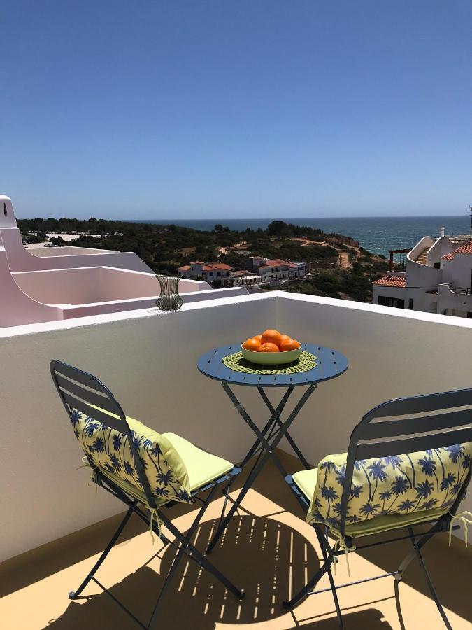 لاغوا Tranquil Benagil Sea View Apartment With Panoramic Roof Terrace And 2 Pools, 200M From Beach, On Hanging Valleys Trail المظهر الخارجي الصورة